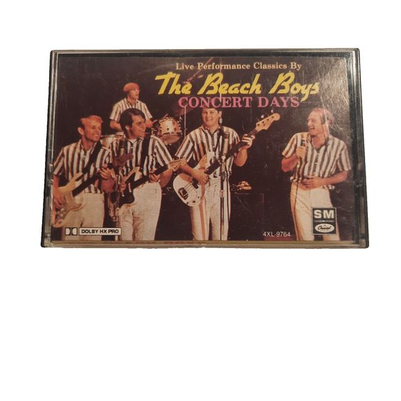 The Beach Boys - Concert Days Vintage Cassette - Picture 1 of 7